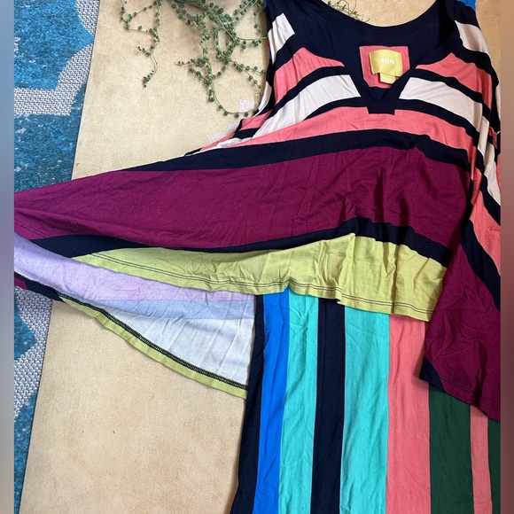 Maeve Popover Stripes Dress - Picture 6 of 6